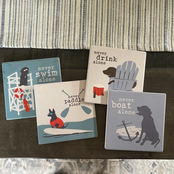 Ceramic Coasters - Picture 2 of 2